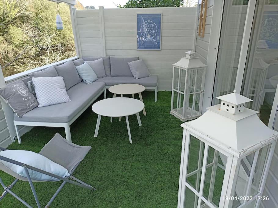 Lodge Avec Vue Sur La Riviere Lannion Exterior foto