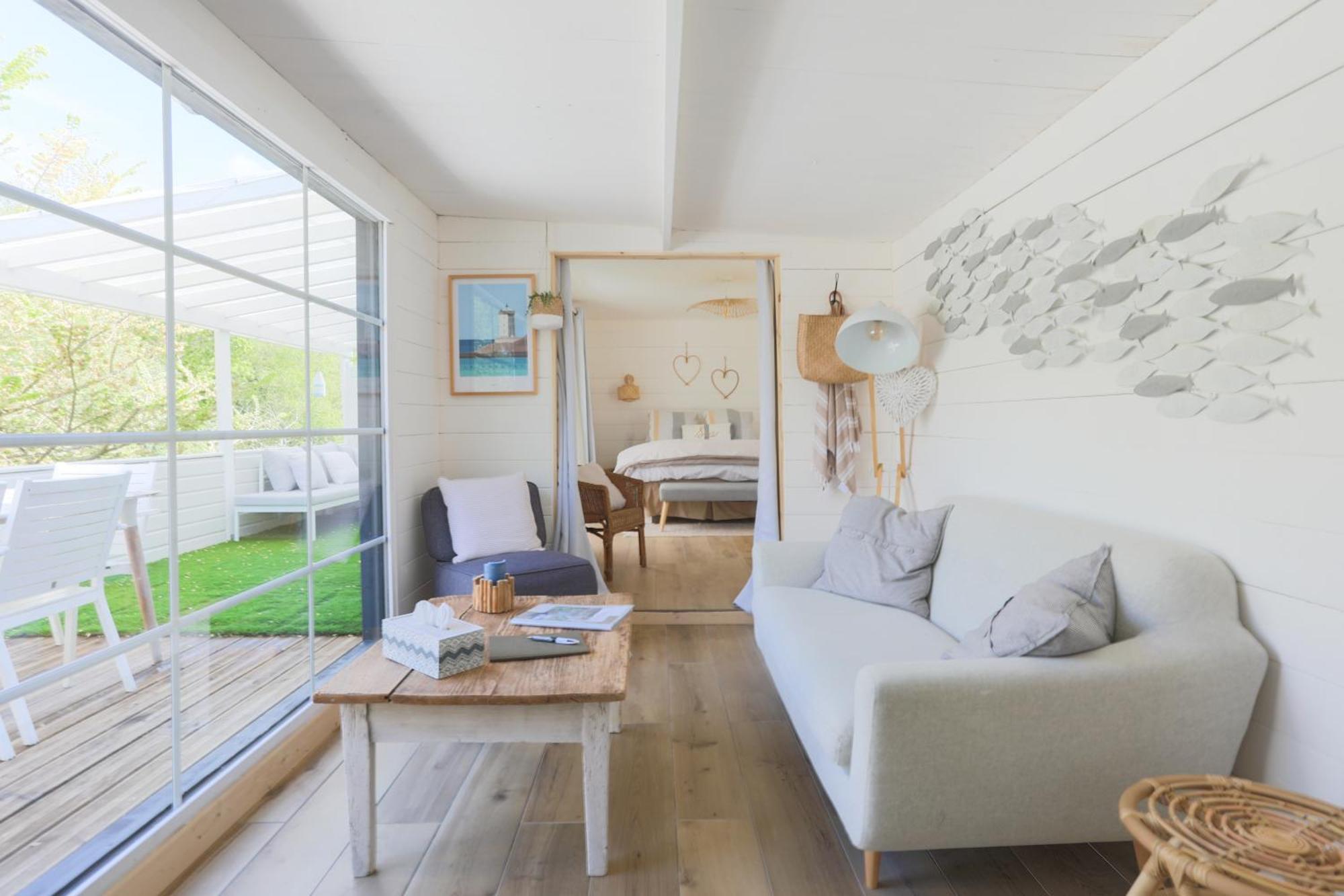 Lodge Avec Vue Sur La Riviere Lannion Exterior foto